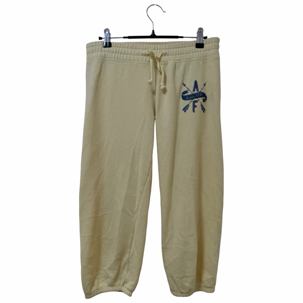 Vintage Abercrombie & Fitch Womens Mid Rise Capri Sweatpants Size XS Lounge Y2K